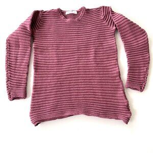 Coco Blanc Ribbed Sweater